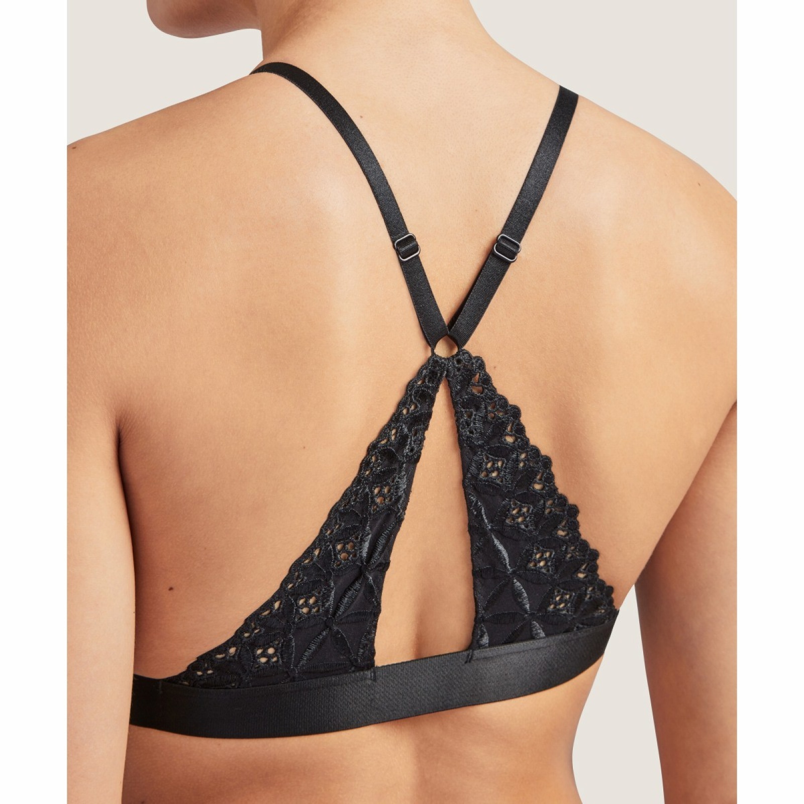 Soutien Gorge Triangle AUBADE Bahia Moi Noir Effetdesoi