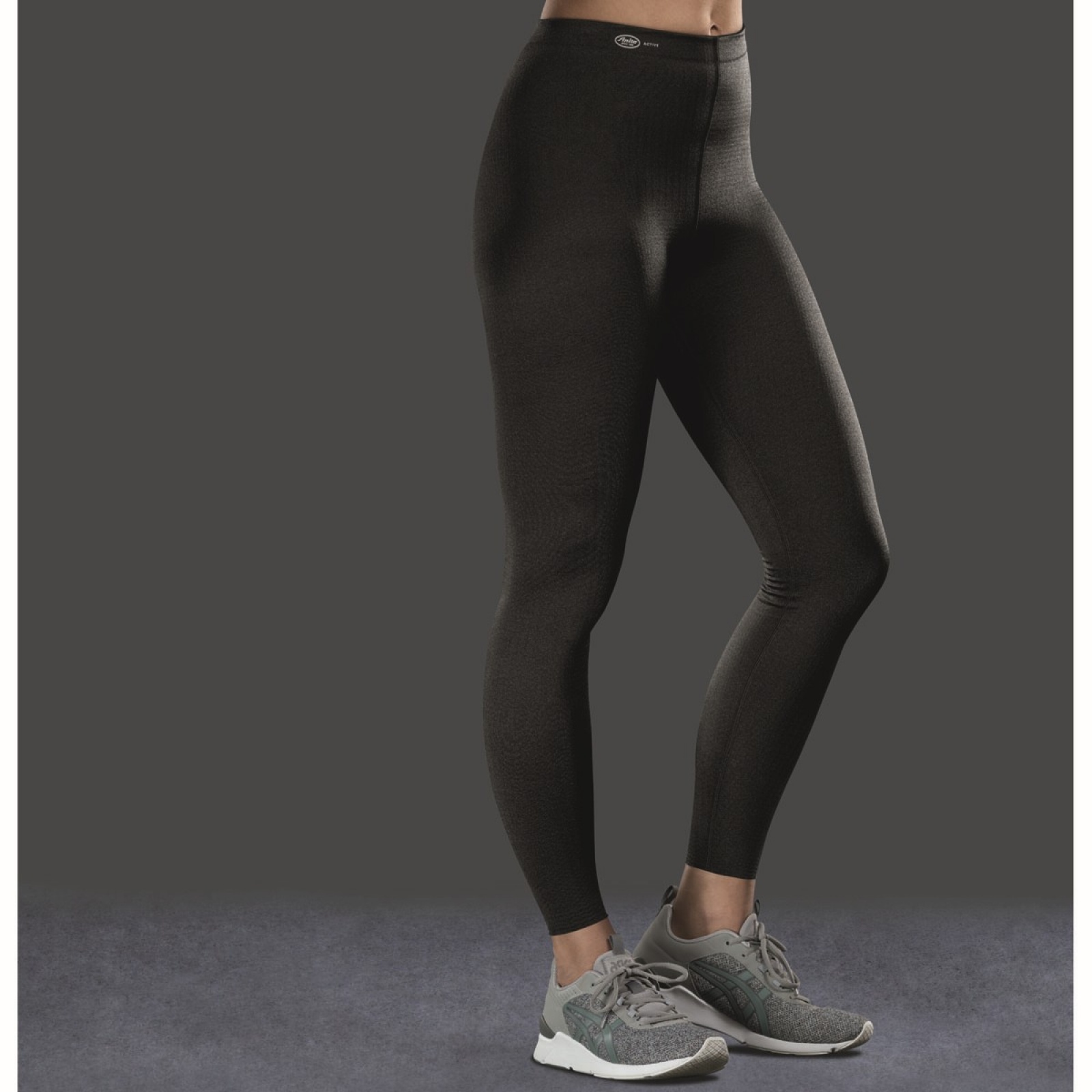 Legging De Compression Pour Le Sport Anita Active Noir Effetdesoi