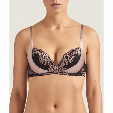 Aubade Soutien-Gorge Push-Up Femme Glamour Rose Sonate