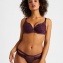 Aubade Femme Passion Slip Mini-Coeur Wineberry