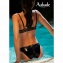 AUBADE MAILLOT DE BAIN Slip Mini Coeur - Rose des Sables - Noir