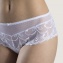 Aubade Shorty Au bal de Flore Blanc