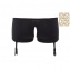 Le Petit Secret MAISON CLOSE Shorty ouvert avec Porte Jarretelles amovibles Noir