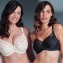 Soutien-Gorge Sans Armatures Rosa Faia Sita Noir